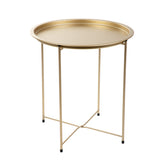 Homla Staldis Coffee Table 47 x 47 x 47cm - Gold